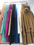 Winter Collar Down Sweaters With Pleated Skirt Sets